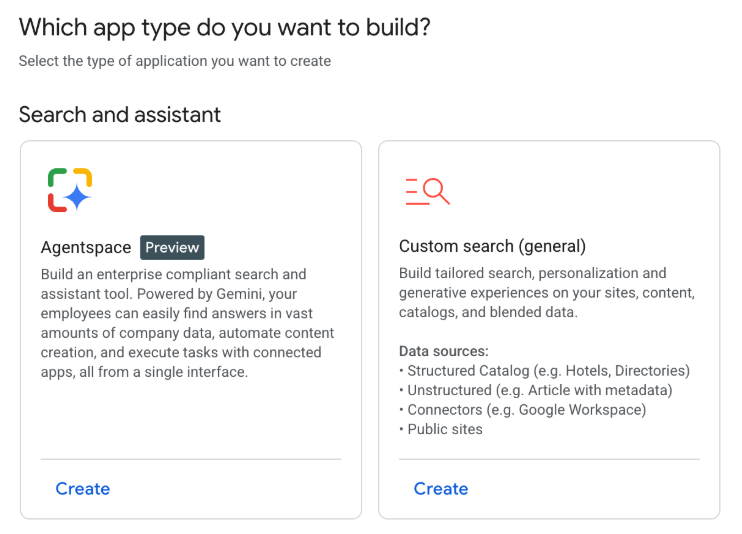 GCP:進入 AgentSpace