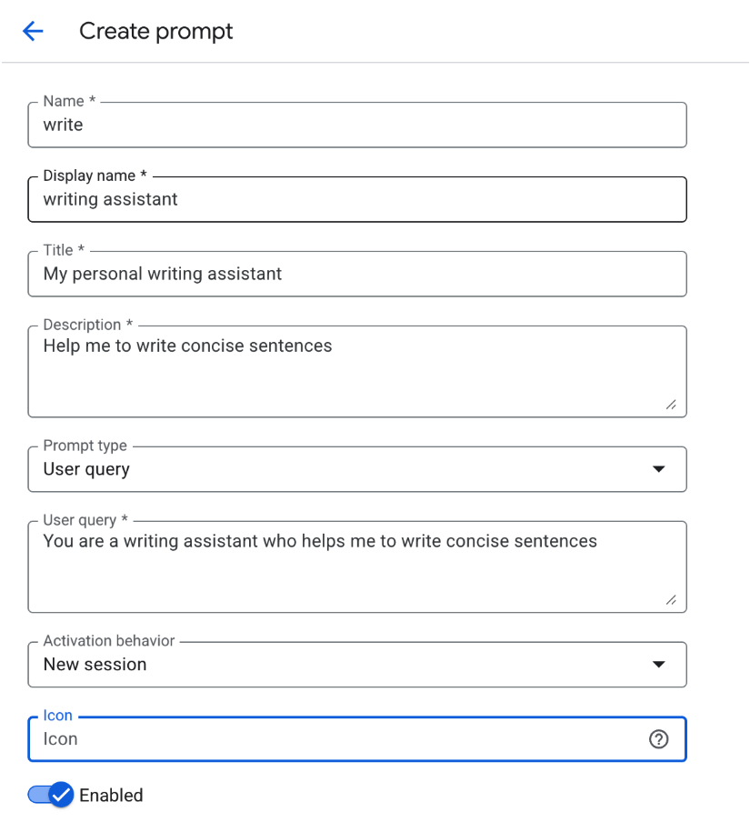 GCP:自訂 Agent 的 prompt